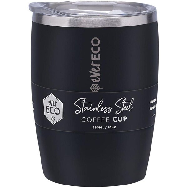 Ever Eco Insulated Coffee Cup Onyx 295ml