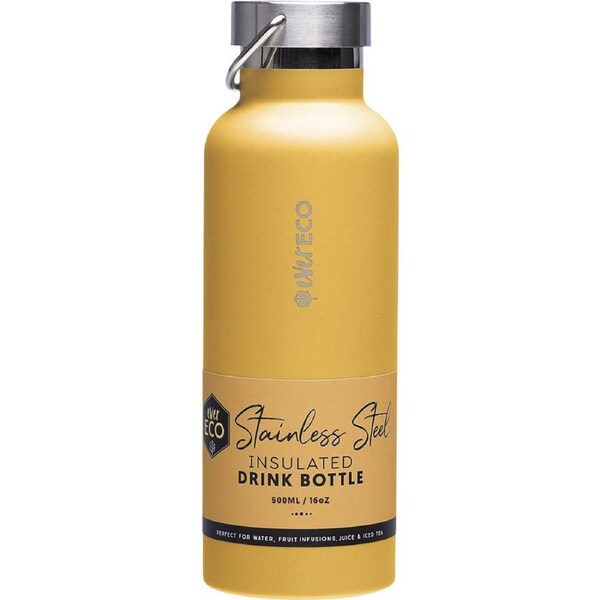 Ever Eco Insulated Stainless Steel Bottle Marigold 500ml