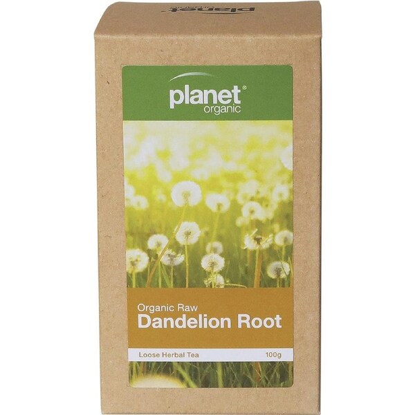 Planet Organic Raw Dandelion Root Herbal Loose Leaf Tea 100g
