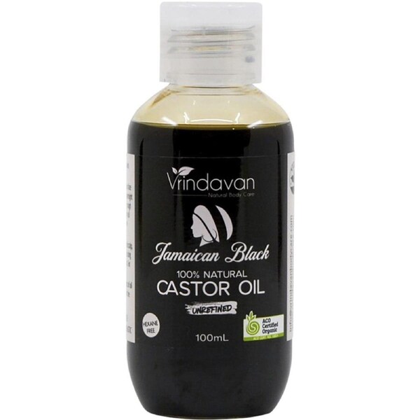 Vrindavan Jamaican Black Castor Oil Unrefined 100ml