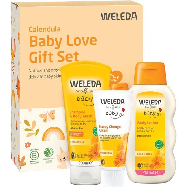 Weleda Baby Care Gift Pack Calendula 3 Pack