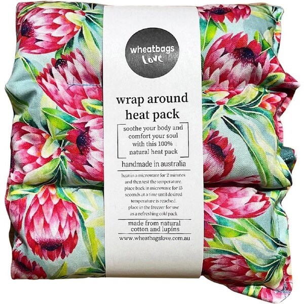Wheatbags Love Wrap Around Heat/Cold Pack Protea