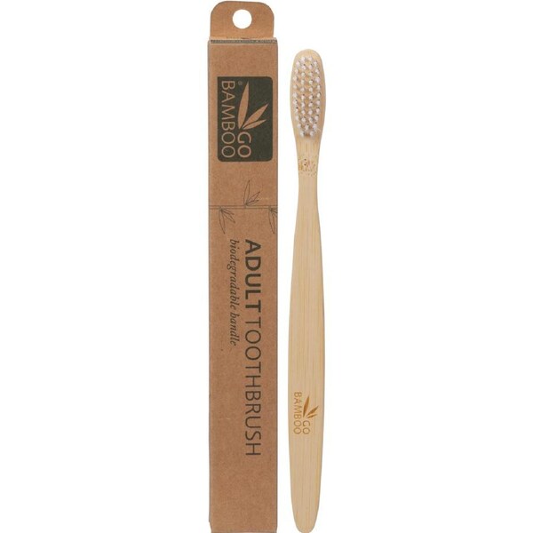 Go Bamboo Toothbrush Adult (Pack of 12)