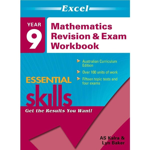 Excel Essential Skills: Mathematics Revision & Exam Workbook Year 9