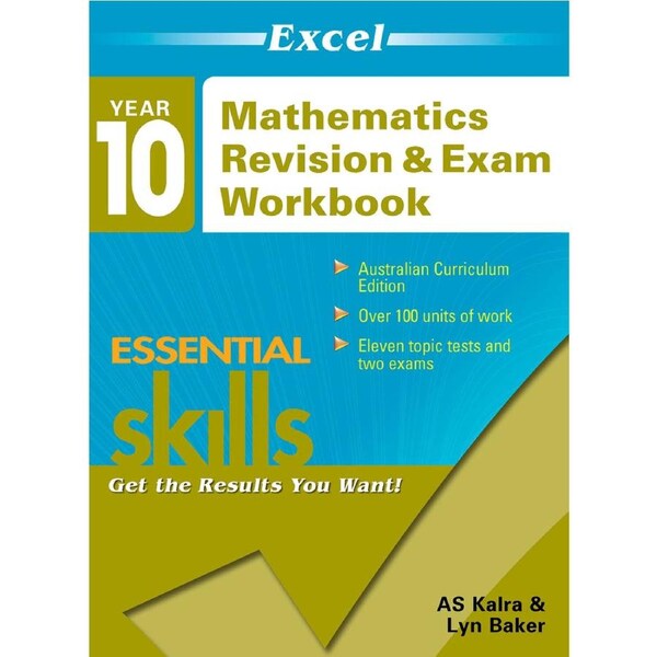 Excel Essential Skills: Mathematics Revision & Exam Workbook Year 10