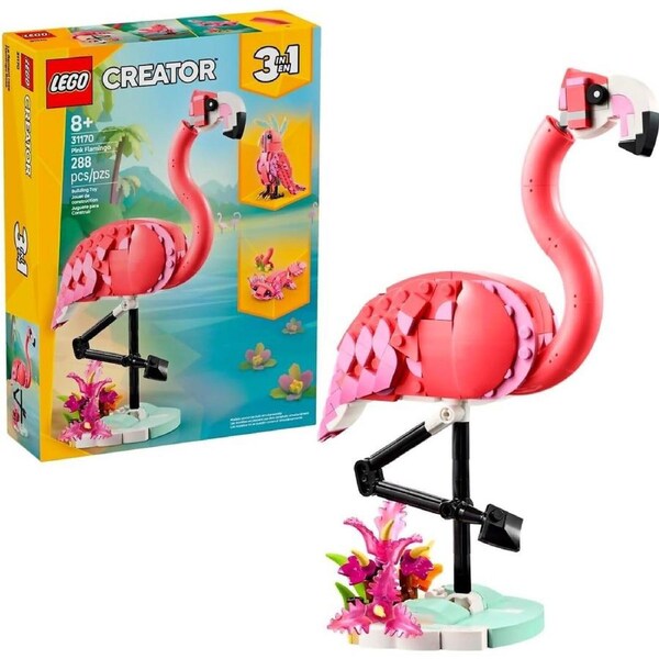 LEGO 31170 Wild Animals: Pink Flamingo - LEGO Creator