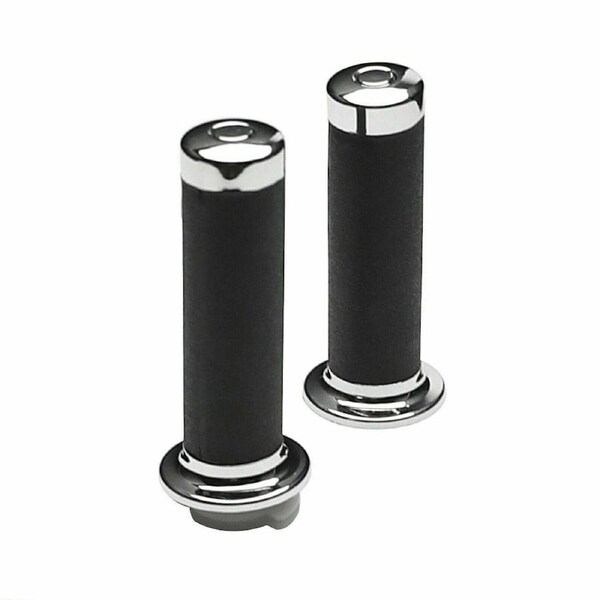 TDR Black 22mm Tube Throttle Hand Grip 49cc 66cc 70cc 80cc Motorized Motorised Bicycle Push Bike