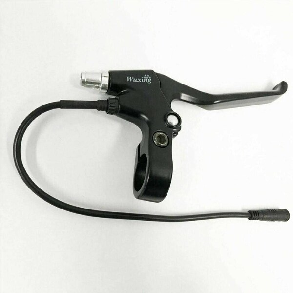 TDR Right Side Brake Lever Wuxing Aluminum Alloy with 3 Pin Waterproof Connector for E-Bike Electric Scooter