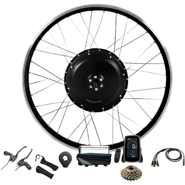 TDR 48V 1500W Electric Bike Conversion Kit for 700C 28" 29" Rear Rim Motor with Intelligent LCD Display