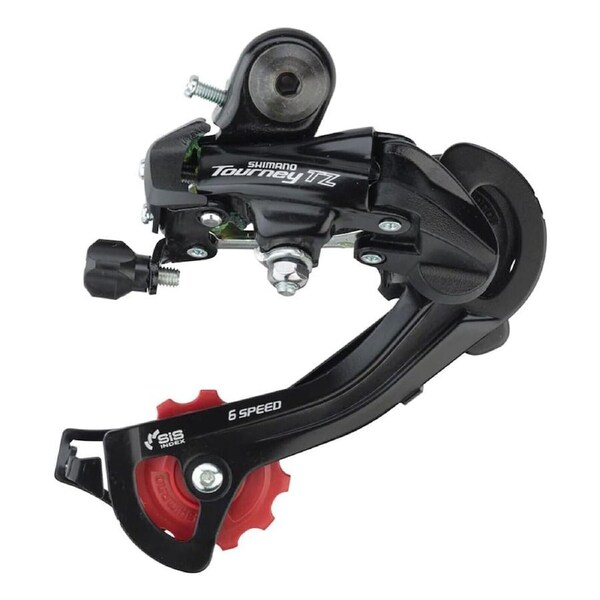 TDR TZ500 RD-TZ500 6 Speed Direct Mount Rear Derailleur for MTB & Road Bikes, Shimano Tourney Compatible