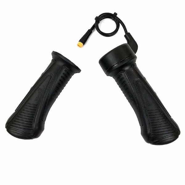 TDR Electric Bike eBike Twist Throttle Wuxing Waterproof Plug 22mm Full Twist Accelerator for 36V 48V 72V eBikes