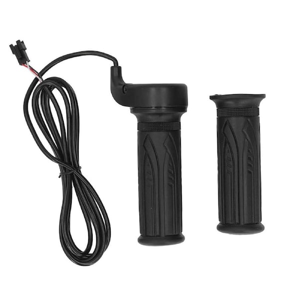 TDR E-Bike Twist Throttle 24V 36V 48V 52V 60V 72V Twist Throttle Grip for E-Bike Electric Bike Scooter 22.2mm Handlebar 3 Pin Accelerator