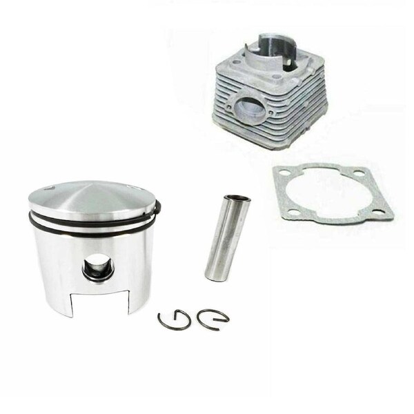 TDR 100CC Engine Rebuild Kit for Motorized Bike Includes Cylinder Barrel Piston Ring Gasket Compatible with 80CC Motorized Bicycles