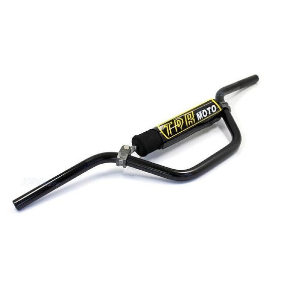 TDR Black 22mm 7/8" High-Quality CNC Aluminium Alloy Motorcycle Handlebars for 70cc 110cc 125cc 150cc Dirt Pit ATV Trail Bike