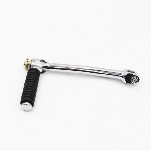 TDR Silver Kick Start Starter Lever 180mm 13mm Axle for Yamaha PW80 PeeWee 80 TTR90 Monkey CRF50 XR50 CT70 Z50 Pit Bike Parts