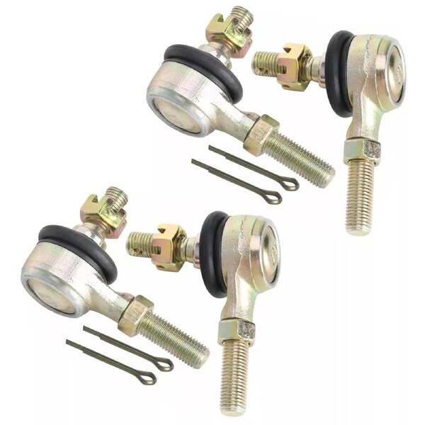 TDR 4pcs 10mm Tie Rod Ball Joint Fits ATV Quad Buggy Scooter Go Kart 50cc 70cc 90cc 110cc 125cc 150cc 200cc 250cc