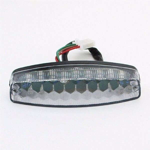 TDR 12V Rear LED Tail Brake Light For 50cc 70cc 90cc 110cc 125cc ATV Quad Buggy