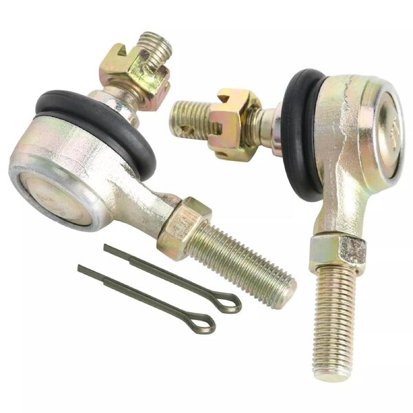 TDR 2pcs 10mm Tie Rod Ball Joint Fits ATV Quad Buggy Scooter Go Kart 50cc 70cc 90cc 110cc 125cc 150cc 200cc 250cc