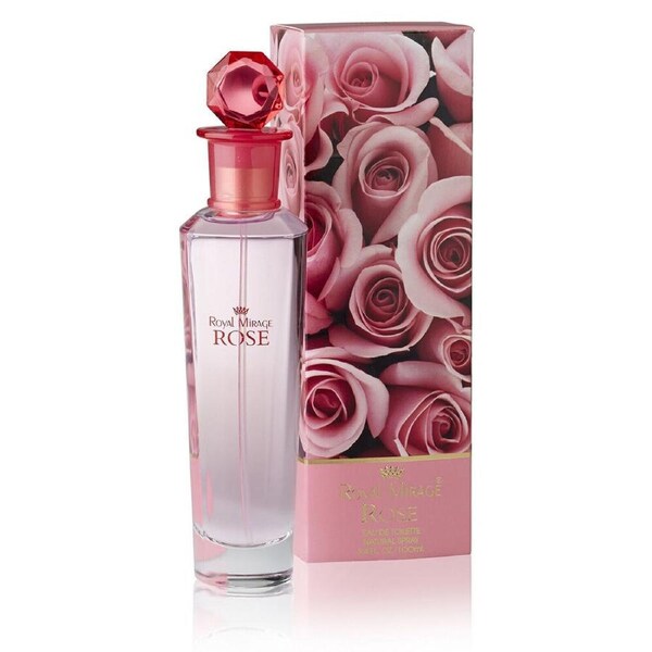 Royal Mirage Rose EDT Eau De Toilette Fragrance Spray Scent For Women 100ml