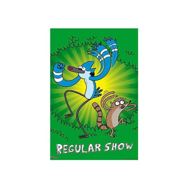 Cartoon Network Regular Show Poster 91.5x61cm Home/Room Wall Hanging Decor