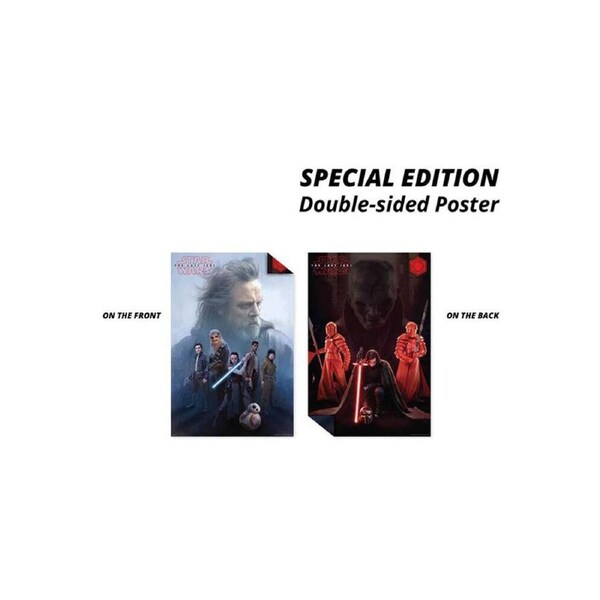 Star Wars Episode VIII Double Sided Poster 91.5x61cm Special Ed. Wall Decor