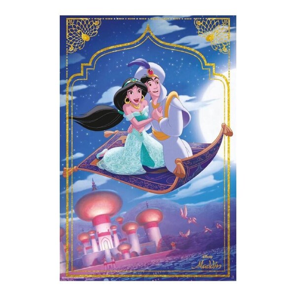 Disney Aladdin Classic Flying Carpet Poster 91.5x61cm Kids/Child Room Decor