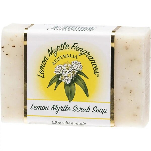 Lemon Myrtle Fragrances Soap Mixed - Plain & Exfoliant 100g