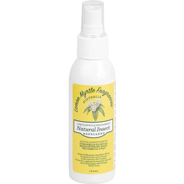 LEMON MYRTLE FRAGRANCES Natural Insect Repellent 125ml