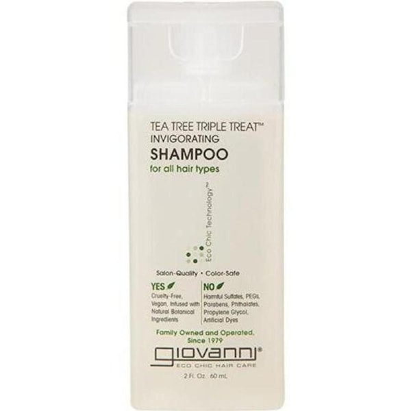 Giovanni Shampoo (Mini) Tea Tree Triple Treat (All Hair) 60ml