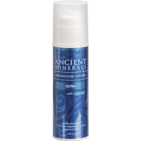 Ancient Minerals Magnesium Lotion (50%) & MSM Ultra 150ml
