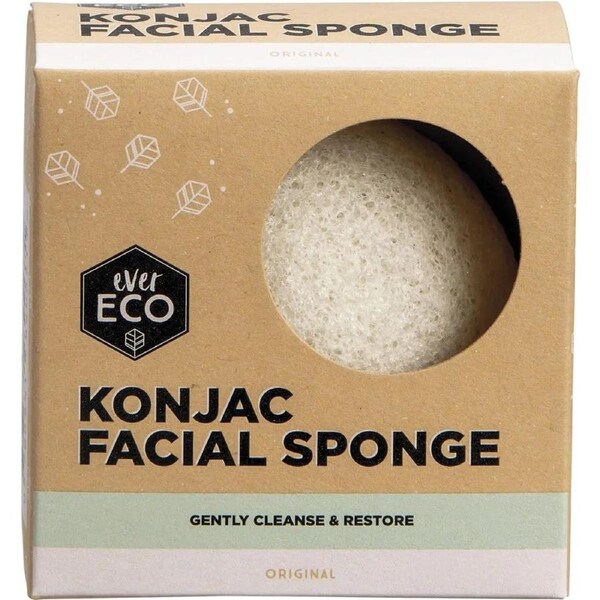 EVER ECO Konjac Facial Sponge Original 1