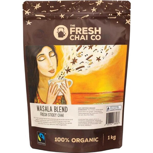 THE FRESH CHAI CO Masala Blend Fresh Sticky Chai 1KG