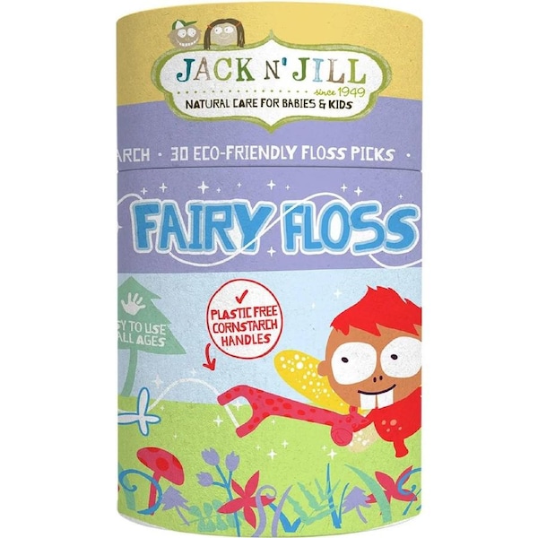 JACK N' JILL Fairy Floss Picks Strawberry 30