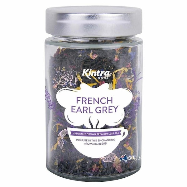 KINTRA FOODS Loose Leaf Tea French Earl Grey 80g