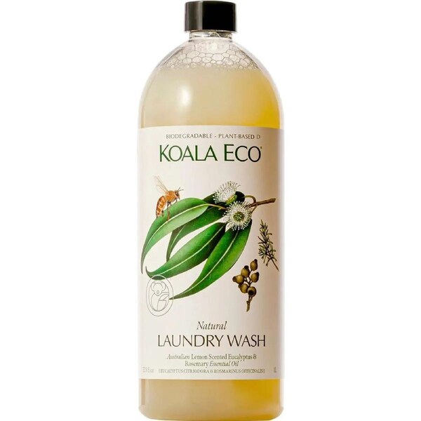 KOALA ECO Laundry Liquid Lemon Scented, Eucalyptus & Rosemary 1L