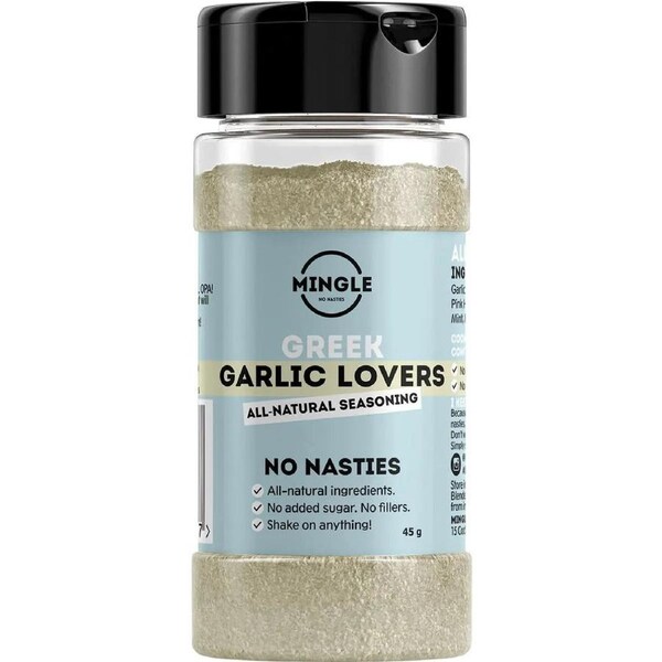 MINGLE Natural Seasoning Blend Greek Garlic Lovers 45g