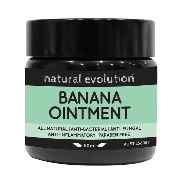 NATURAL EVOLUTION Banana Ointment All Natural Healing 60ml