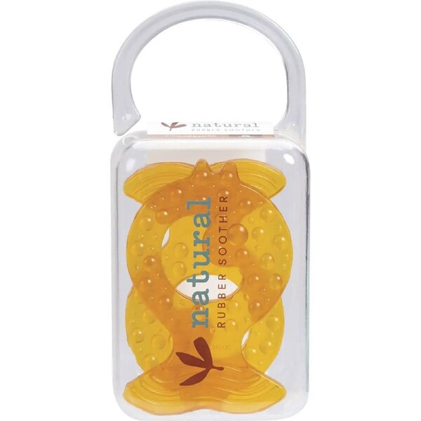 NATURAL RUBBER SOOTHERS Teether - Twin Pack Fish 2