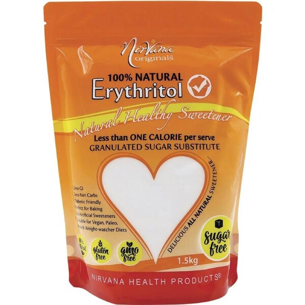 NIRVANA Erythritol 100% Natural 1.5kg