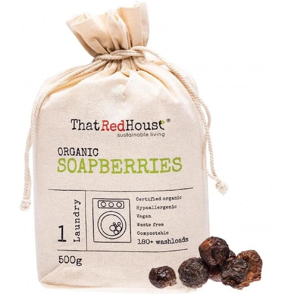 THAT RED HOUSE Organic Soapberries 180+ Washloads 500g