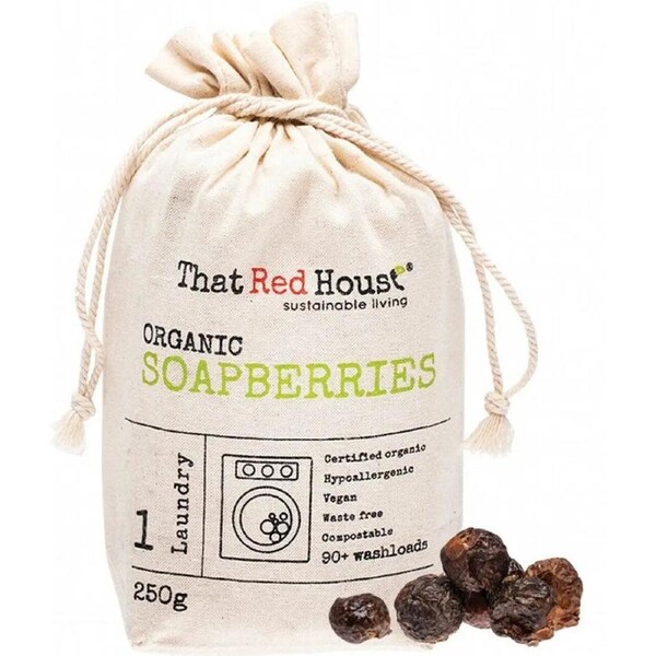 THAT RED HOUSE Organic Soapberries 90+ Washloads 250g