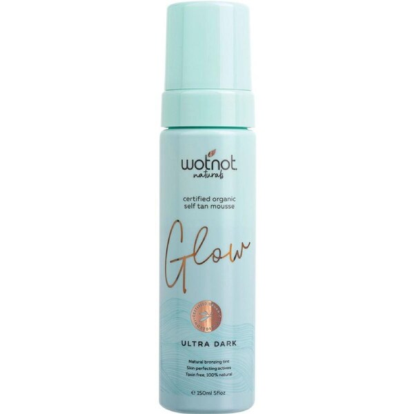 WOTNOT Certified Organic Self Tan Mousse Ultra Dark 150ml