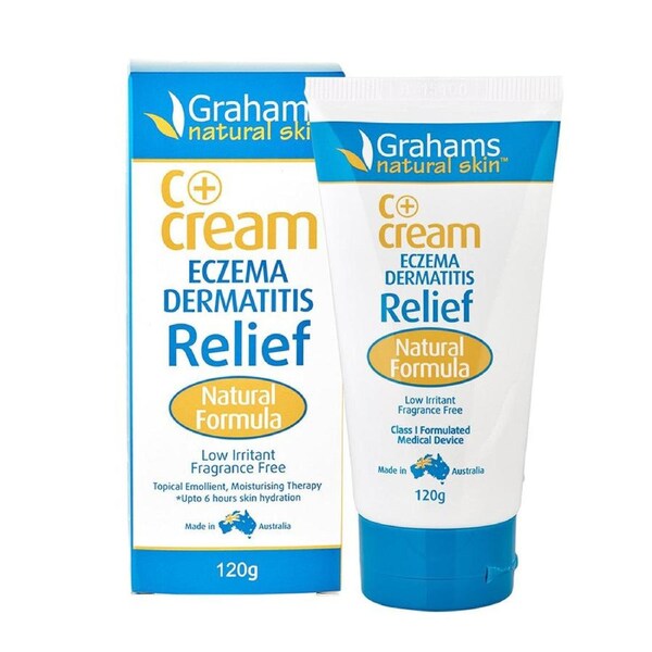 Grahams C+ Plus Eczema & Dermatitis Cream 120g