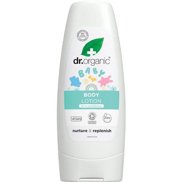 DR ORGANIC Unfragranced Baby Lotion Organic Calendula 200ml