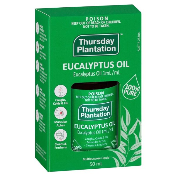 Thursday Plantation 100% Pure Eucalyptus Oil 50ml