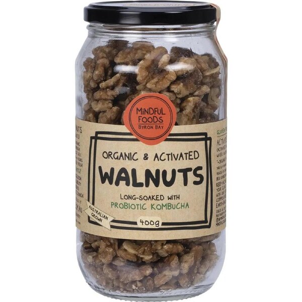 Mindful Foods Walnuts Organic & Activated 400g