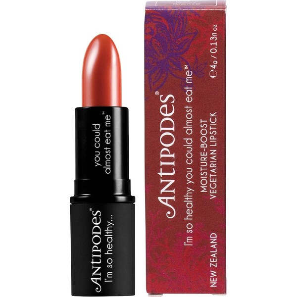 Antipodes Moisture-boost Natural Lipstick Boom Rock Bronze 4g