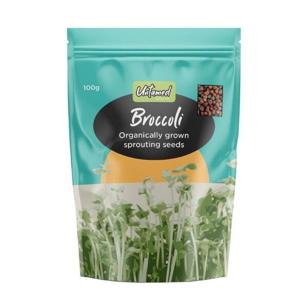 Untamed Health Broccoli Sprouting Seeds 100g