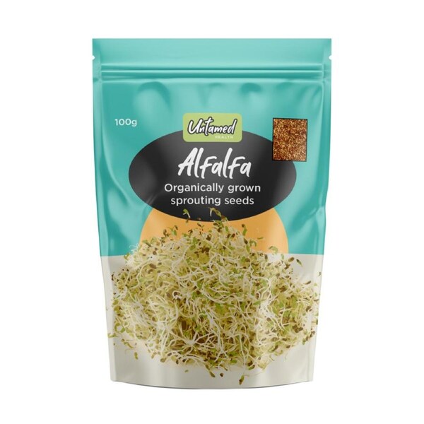 Untamed Health Alfalfa Sprout Seeds 100g