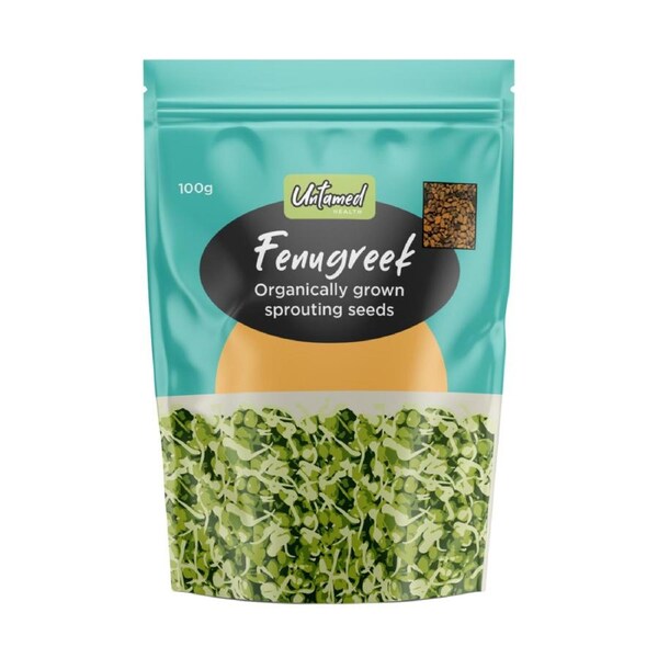 Untamed Health Fenugreek Sprouting Seeds 100g